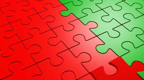 Ruzzle change color Stock Footage 10792096