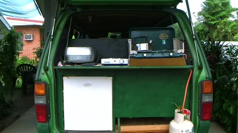 R.v.   camper 스톡 동영상 664435