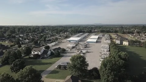 RV storage Stockbeeldmateriaal 110718289