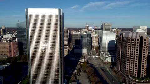 RVA downtown pan Left Stock Footage 163308543