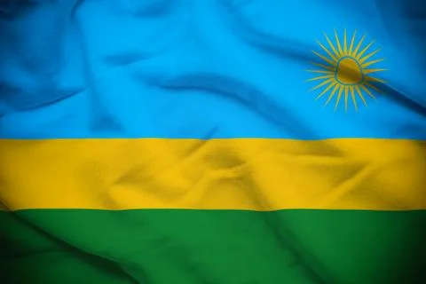 Rwanda Flag Stock Photos
