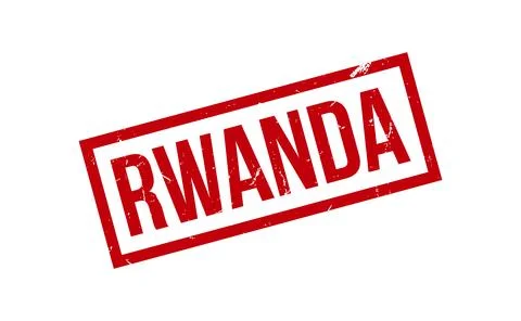 Rwanda Rubber Stamp Seal Vector Stock Illustration