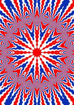 RWB design Stock Illustration