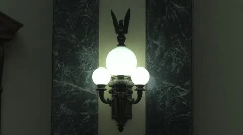 RWC CourtHouse Light Stock Footage