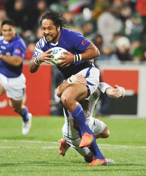 RWC Pool D: SA 13 Samoa 5 - 30 Sep 2011 Stock Photos