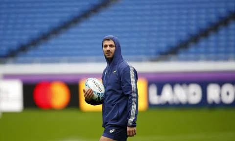 RWC19: SA Training pre-SF Stock Photos