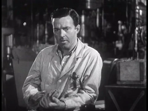 A Ryan Firebee target drone is pursued and destroyed by missiles fired from a Stock Footage 74965940