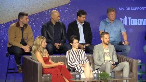 Ryan Gosling at 'First Man' Press Conference - 2018 Stock Footage 102031957