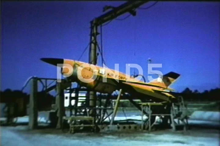 A Ryan Model 147 Lightning Bug, an unman... | Stock Video | Pond5