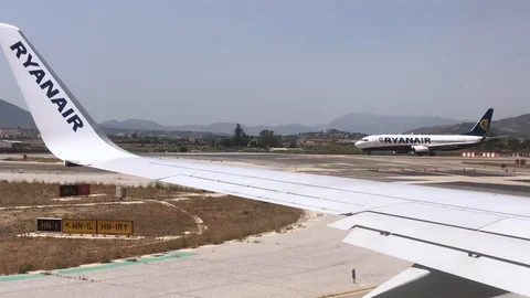Ryanair Boeing 737s Stock Footage 92537207