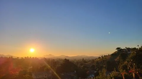 Ryan's Sunset Stock Photos