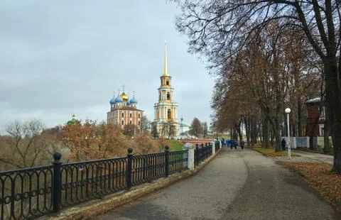 Ryazan kremlin Stock Photos