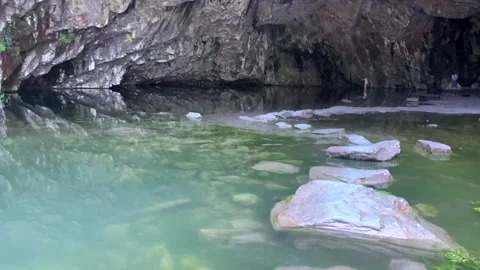 Rydal Cave in the Lake District Stock Footage 157679853