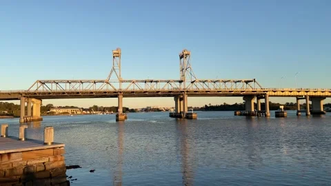 Ryde Bridge Stock Footage 159109241