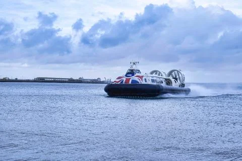 Ryde hovercraft Stock Photos
