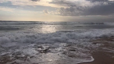 Rye Back Beach Stock Footage 84252435