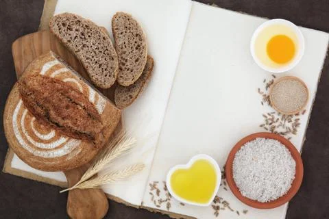 Rye Bread Baking Stock Photos