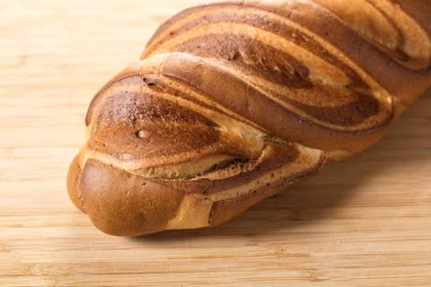 Rye bread closeup Stock Photos