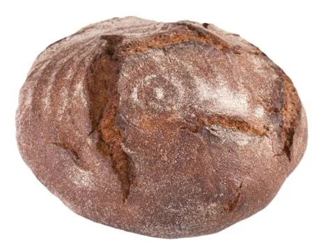 Rye bread with crispy crust Stock Photos