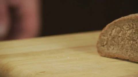 Rye bread Video stock 83649585