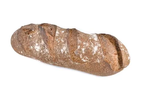 Rye bread isolated Stock Photos