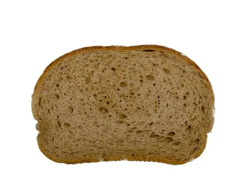 Rye bread slice Stock Photos