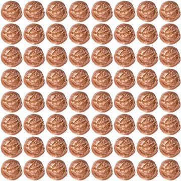 Rye bread on white background, pattern, close-up, template, banner, Stock Illustration