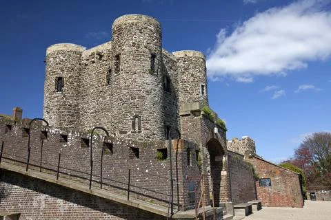 Rye Castle Ypres Tower Stock Photos