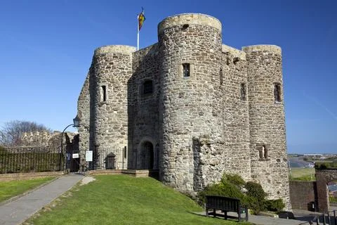 Rye Castle Ypres Tower Stock Photos