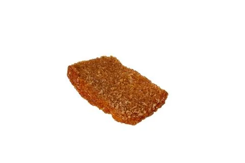 Rye cracker isolated on a white background Stock Photos