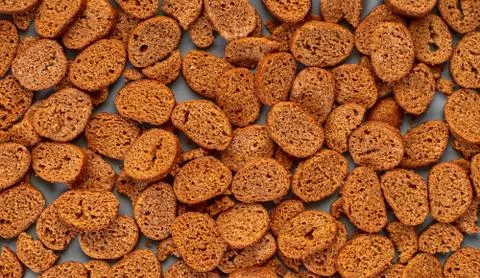 Rye crackers closeup Stock Photos