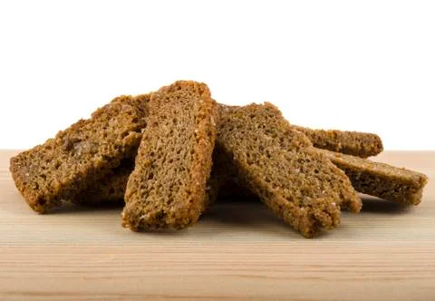 Rye crackers Stock Photos