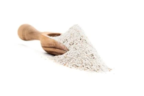 Rye flour in scoop Stock Photos