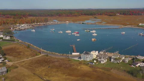 Rye Harbor Vídeos de archivo 145169803