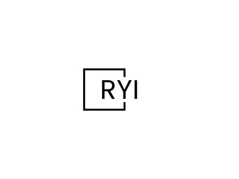 RYI letter initial logo design vector illustration Ilustración de archivo