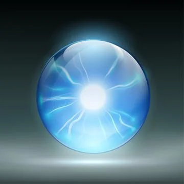 Rystal ball to predict Stock Illustration