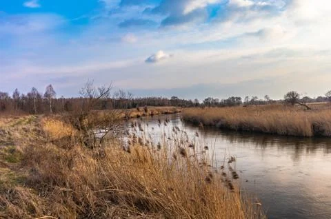 Rzeka Foto stock