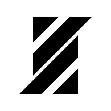 S, AA, LL initials geometric letter company logo Stock Illustration