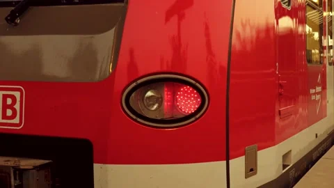 S-Bahn (Deutsche Bahn) public transport in Munich, Germany 動画素材 248620787