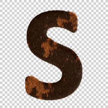 S - Calico fur Stock Illustration