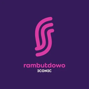 S Curly Logo Illustrazione stock