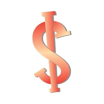 S dollar sign illustration vector design Stock Illustration