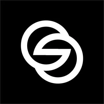 S, GSG, CSC initials geometric logo Stock Illustration