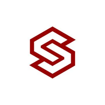 S initial letter, modern logo design template Stock Illustration