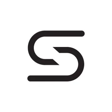 S initial letter vector logo icon Stock-Illustration