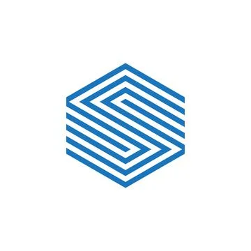 S Letter Branding Logo Vector Template Stock Illustration