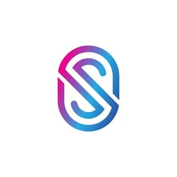 S Letter Business Logo Vector Template Stock Illustration