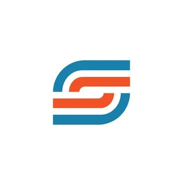 S  letter icon  vector concept  design illustration Stock Illustration