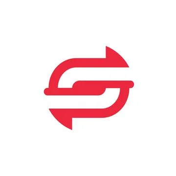 S letter icon vector concept design  template Stock Illustration