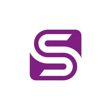 S letter icon vector concept design  template Stock Illustration